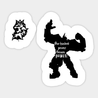 Rein Sticker